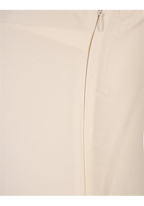 Olympia Dress In Ivory and Lemon TALLER MARMO | TM-PF2509-147LATTE-LEMON